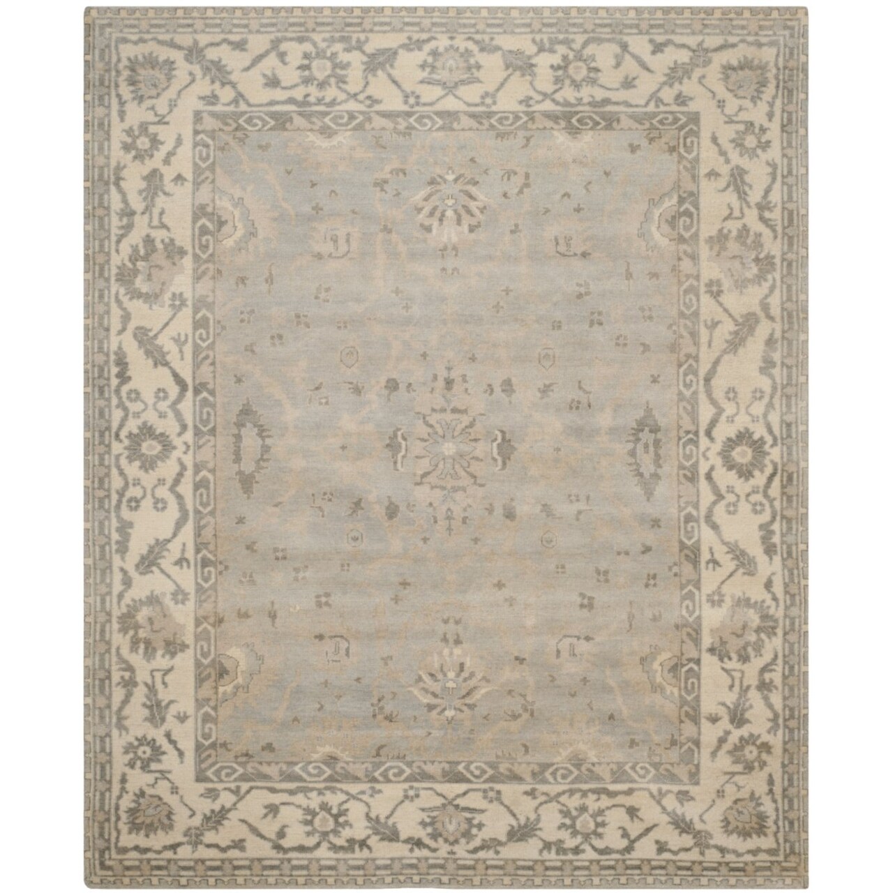 Safavieh Oregon Collection Ore858N Navy / Ivory Rug Traditional Carpet Area
